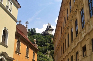 Starówka w Graz.